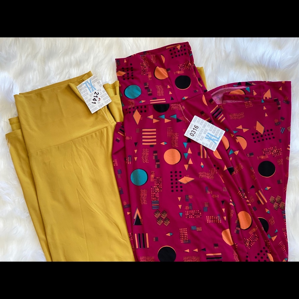 LuLaRoe maxi skirts lot of 2